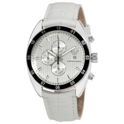 ARMANI férfi fehér QUARZT óra karóra AR5915