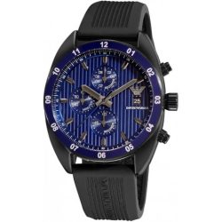 ARMANI férfi fekete QUARZT óra karóra AR5930