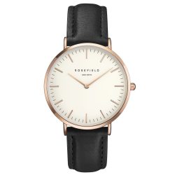 ROSEFIELD női fekete Quartz óra karóra BWBLR-B1