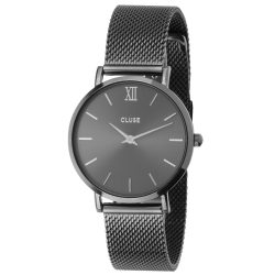 CLUSE női fekete Quartz óra CL30067
