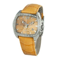   CHRONOTECH női narancssárga Quartz óra karóra CT2185LS-06