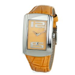   CHRONOTECH Unisex férfi női narancssárga Quartz óra karóra CT7017M-07