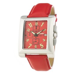   CHRONOTECH Unisex férfi női piros Quartz óra karóra CT7357-04