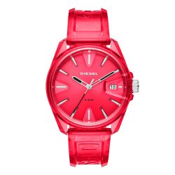 DIESEL férfi piros Quartz óra karóra DZ1930