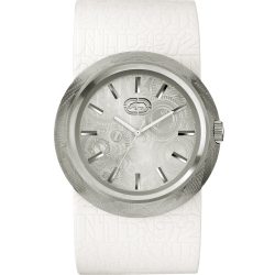 MARC ECKO férfi fehér Quartz óra karóra E11534G2