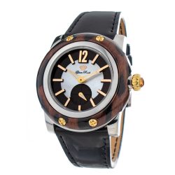 GLAM ROCK női fekete Quartz óra karóra GR10023