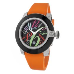 GLAM ROCK női narancssárga Quartz óra karóra GR32037