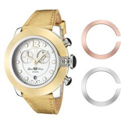 GLAM ROCK női arany Quartz óra karóra GR32105