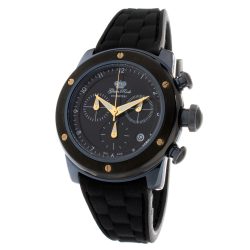 GLAM ROCK női fekete Quartz óra karóra GR50112