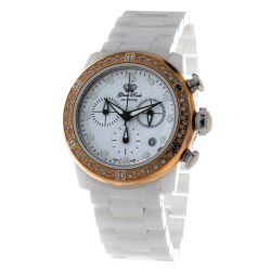 GLAM ROCK női fehér Quartz óra karóra GR50118D