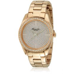 KENNETH COLE női rózsa arany Quartz óra karóra IKC4958