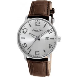 KENNETH COLE férfi barna Quartz óra karóra IKC8006