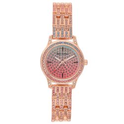 JUICY COUTURE női rózsa Quartz óra karóra JC1144MTRG