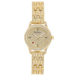 JUICY COUTURE női GOLDEN Quartz óra karóra JC1144PVGB