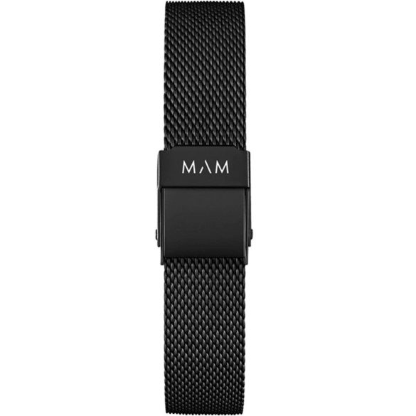 MAM Unisex férfi női fekete Quartz óra karóra MAM680