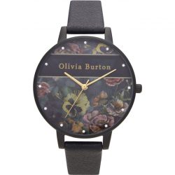OLIVIA BURTON női fekete Quartz óra karóra OB16VS05