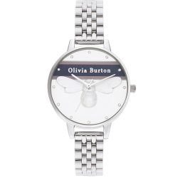 OLIVIA BURTON női ezüst Quartz óra karóra OB16VS07