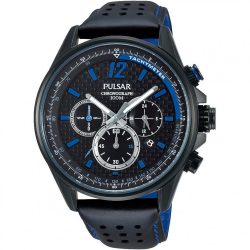 PULSAR férfi fekete Quartz óra karóra PT3549X1