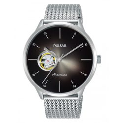 PULSAR férfi ezüst automata óra karóra PU7027X1