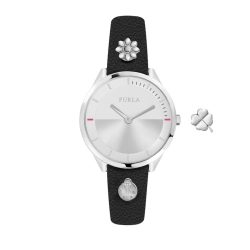 FURLA női fekete Quartz óra karóra R4251112507