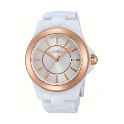 LORUS női fehér Quartz óra karóra RH978EX9