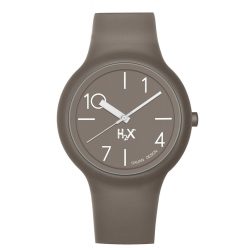   HAUREX Unisex férfi női szürke Quartz óra karóra SM390UM1