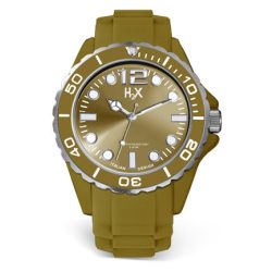 HAUREX Unisex férfi női barna Quartz óra karóra SV382UV3