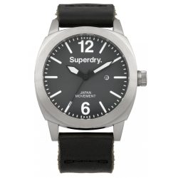 SUPERDRY férfi barna Quartz óra karóra SYG103TW