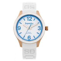 SUPERDRY női fehér Quartz óra karóra SYL134U