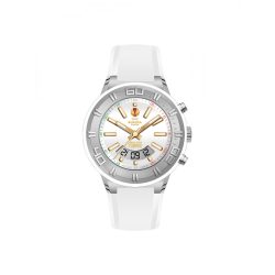   JACQUES LEMANS Unisex férfi női fehér Quartz óra karóra U-50B