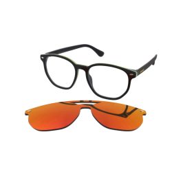   HAVAIANAS Unisex férfi női fekete View + clip-on szemüvegkeret UBATUBACS807U