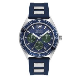 GUESS férfi kék Quartz óra karóra W1167G1