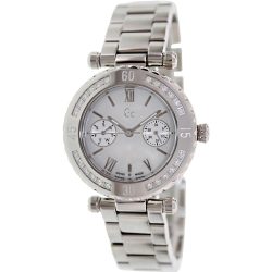 GC Unisex férfi női ezüst Quartz óra karóra X42107L1S