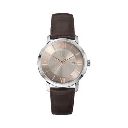 GC férfi barna Quartz óra karóra X60016G1S