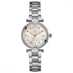 GC női ezüst Quartz óra karóra Y18001L1