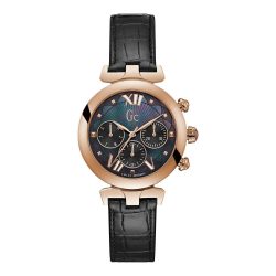 GC női fekete Quartz óra karóra Y28004L2