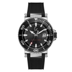 GC férfi fekete Quartz óra karóra Y36002G2