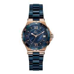 GC női kék Quartz óra karóra Y42003L7