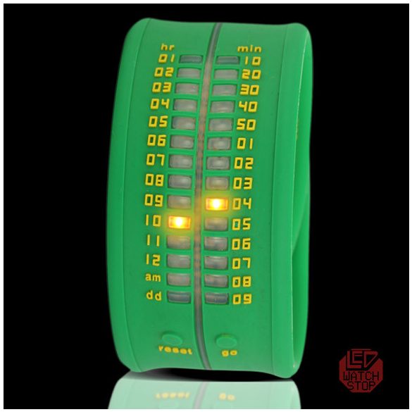 idő-IT Unisex férfi női zöld óra karóra ZERO_A6