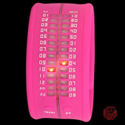 idő-IT Unisex férfi női rózsaszín óra karóra ZERO_A9