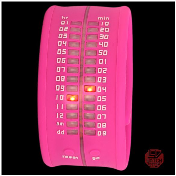 idő-IT Unisex férfi női rózsaszín óra karóra ZERO_A9