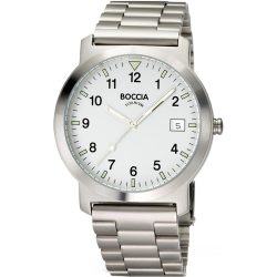   Boccia 3630-01 férfi's óra karóra titanium 37mm 5ATM karóra férfi