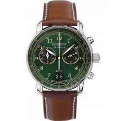   Zeppelin 8684-4 Graf LZ127 nagy-dátum chrono 41mm 5ATM karóra
