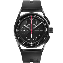   Porsche Design 1919 Chronotimer 6020.1.02.003.06.2 fekete & gumi karóra