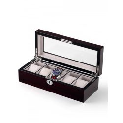   Rothenschild óra karóra doboz RS-2030-5C for 5 Cherry Watchbox
