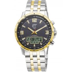   ETT EGS-11553-21M Solar Drive Radio Controlled Professional 43mm 10ATM karóra