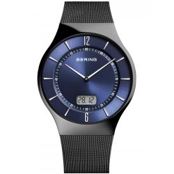   Bering 51640-227 vékony Radio Control férfi 40mm 5 ATM karóra
