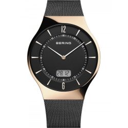   Bering 51640-166 vékony Radio Control férfi's 40mm 5ATM karóra