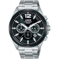   Lorus RT381JX9 Kronográf Óra férfi's 43mm 10ATM karóra