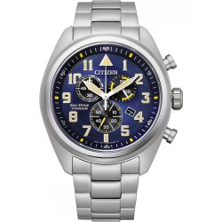  Citizen AT2480-81L Eco-Drive Super-Titanium Kronográf Óra 43mm 10ATM karóra